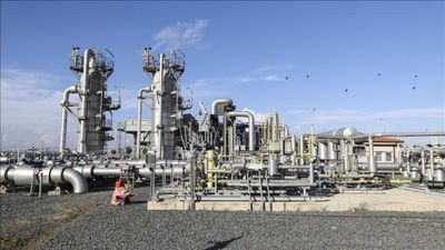 Türkiye'de geçen yıl doğal gaz üretimi önceki yıla göre yüzde 176'lık artış gösterdi