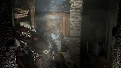 Karabük'te apartman dairesinde çıkan yangını itfaiye söndürdü