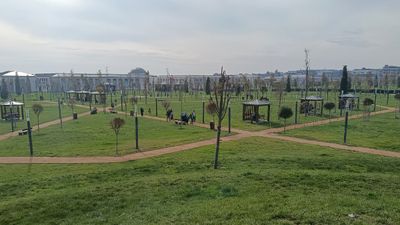 Atatürk Havalimanı Millet Bahçesi'nin açılışı yapıldı: İlk günden vatandaşlar akın etti