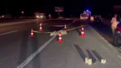 Adıyaman'da hafif ticari aracın çarptığı yaya öldü