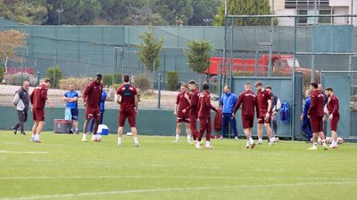 Trabzonspor'da Alanyaspor maçı hazırlıkları sürdü