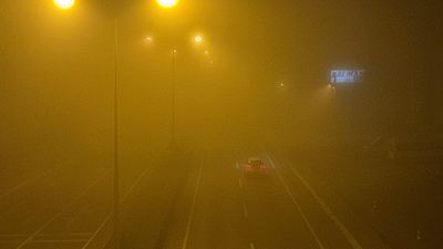 Bartın'da yoğun sis etkili oldu