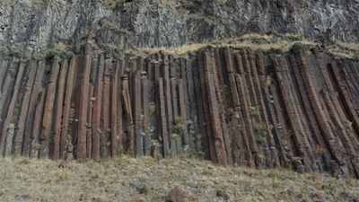 Kağızman’daki 7 milyon yıllık sütunlar, bilimsel literatüre girdi