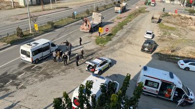 Iğdır’da polis minibüsü kaza yaptı: 7 yaralı