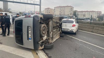 Avrasya Tüneli girişinde zincirleme kaza