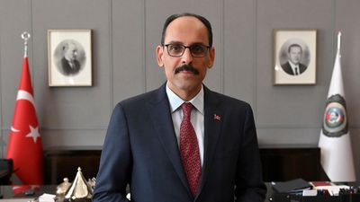 İbrahim Kalın, Hamas heyeti ile görüştü