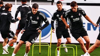 Beşiktaş 3 futbolcusundan eksik çalıştı