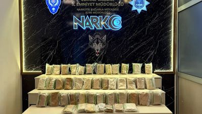 Edirne'de sınır kapısında tırdan 66 kilo uyuşturucu ham maddesi ele geçirildi