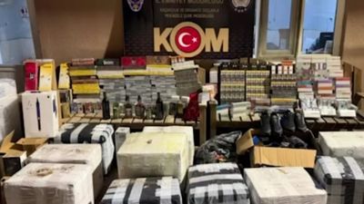 Aksaray'da 17 milyon lira değerinde kaçak ürün ele geçirildi