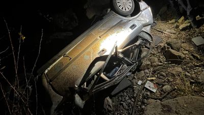 Kayseri'de otomobil 200 metre yükseklikten vadiye uçtu: 1 ölü