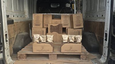 Samsun'da 1 milyon 200 bin liralık sahte kahve ele geçirildi