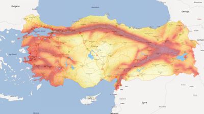 Türkiye'nin deprem tehlike haritası: Diri fay hatları ve risk alanları