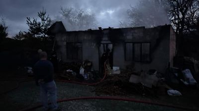 Kastamonu'da sobayı benzinle yakmak isterken kendini yaktı