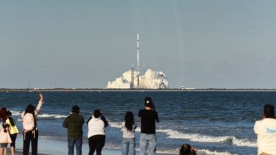 New Glenn roketin Mars görevi için uzaya fırlatıldı
