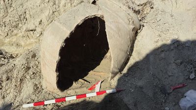 Denizli’de su borusu döşenirken insan kemikleri bulundu