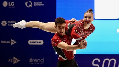 Milli aerobik cimnastikçiler, Avrupa Şampiyonası'nda finale çıktı