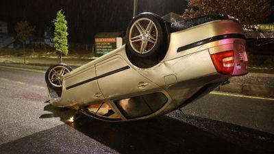 Nevşehir'de önce otomobiliyle takla attı, sonra kaza yerinden kaçtı