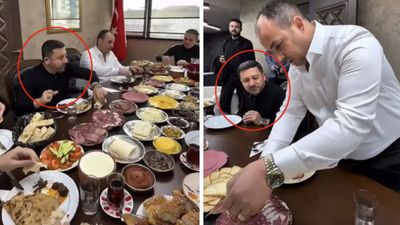 İyi Partili Nevşehir Belediye Başkanı Arı'nın kahvaltı sofrası gündem oldu