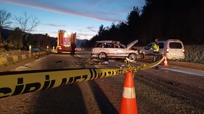 Karabük'te mantar dönüşü feci kaza: 2 ölü 7 yaralı