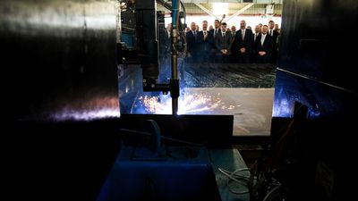 Türkiye, Portekiz donanması için ilk askeri geminin yapımına başladı