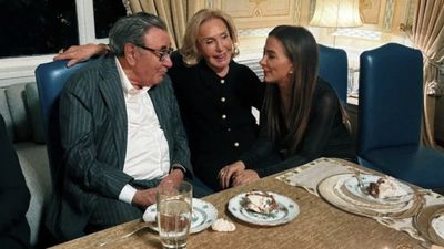 Aydın Doğan ve eşi Sema Doğan, 63. evlilik yıl dönümlerini kutladı