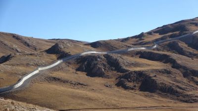 Türkiye'nin İran sınırındaki güvenlik duvarında sona doğru