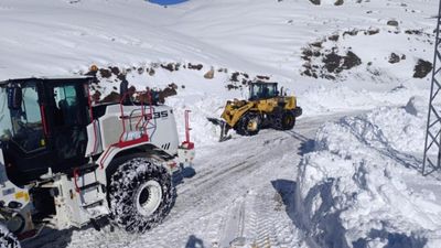 Şırnak'ta kar mesaisi kasımda başladı