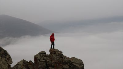 Iğdır’da Aras Dağları sisler altında görüntülendi