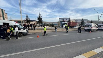 Çankırı'da minibüsün çarptığı yaşlı adam kurtarılamadı