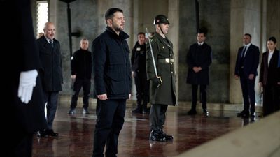 Ukrayna Devlet Başkanı Zelensky, Anıtkabir'i ziyaret etti