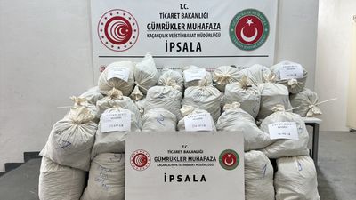 Edirne'de sınır kapısında 2 ayda 503 kilogram uyuşturucu ele geçirildi
