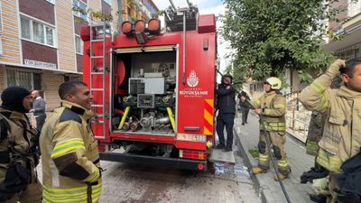 İstanbul'da ocakta unutulan yemek yangına neden oldu