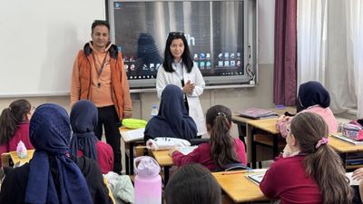 Afyonkarahisar'da çevreci öğretmen çiftten örnek çalışma