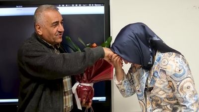 Hatay'da mezun olduğu okula atandı