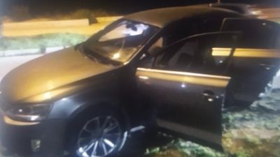 Samsun'da dur ihtarına uymayan sürücü kovalamaca sonrası polise çarptı