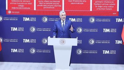 Bakan Bolat: Kasımda ihracatımız 22,7 milyar dolar olarak gerçekleşti