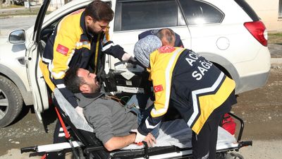 Erzincan'da sağlık personeli çift, aynı ambulansta hayat kurtarıyor