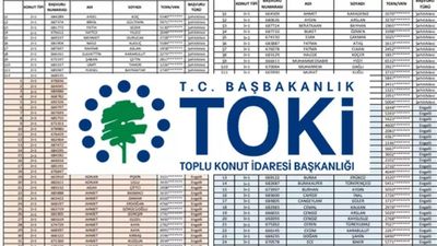 Açıklandı: İşte 500 bin TOKİ'de ilk kura tarihi!