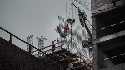 İnşaat üretim endeksi ekimde yıllık yüzde 28 arttı