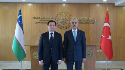 Abdulkadir Uraloğlu, Özbek mevkidaşıyla iş birliklerini görüştü
