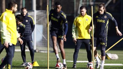 Fenerbahçe'de Eyüpspor mesaisi devam etti