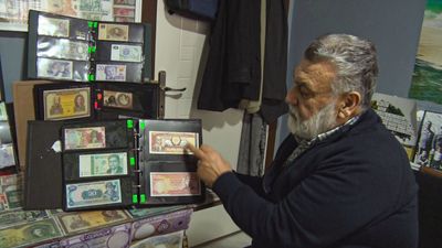 Ankara'da 40 yıllık para koleksiyonunu Gazze'ye bağışlamak istiyor