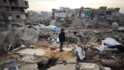 Gazze'de fırtına nedeniyle 22 bina çöktü: 18 ölü