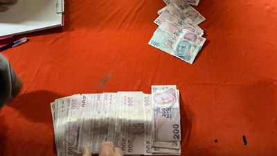 Bartın'daki kumar baskınında  24 bin 825 TL ele geçirildi