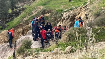 Aydın'da kaçak kazı için girdiği tünelde mahsur kaldı