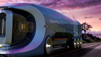 Dünyanın en hızlı kamyonu: Bugatti Hyper Truck