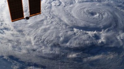 Genevieve Kasırgası uzaydan görüntülendi