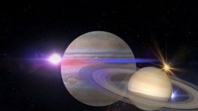 Jüpiter ve Satürn buluşması gerçekleşti
