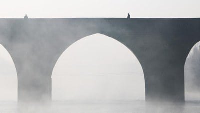 Diyarbakır'da sis... Kartpostallık görüntüler ortaya çıktı