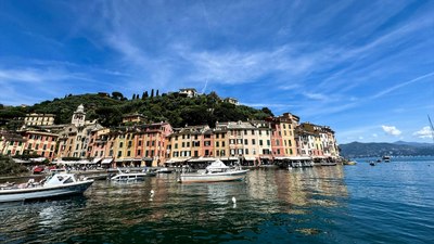 Renkli evleriyle Portofino